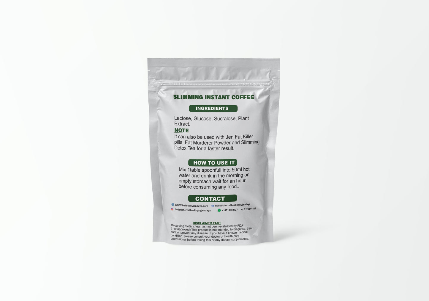 Slimming Instant Coffee
